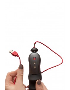 USB Magnetic Charger Red 2