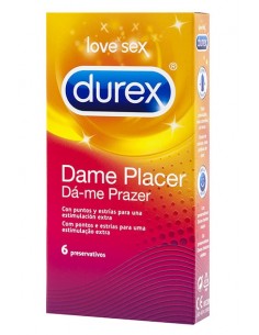 Preservativos con estimulación Durex Dame Placer