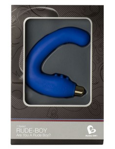 Rude Boy 7 Blue Vibrador anal 2