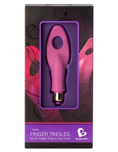 Finger Tingles 7 Pink Vibrador externo 2