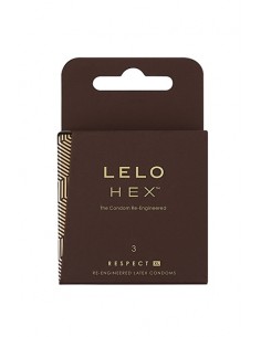 HEX Condoms Respect 3 Pack 2